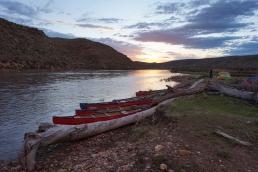 Sunset on the Yampa