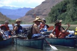 Enjoying the River with Friends and Family