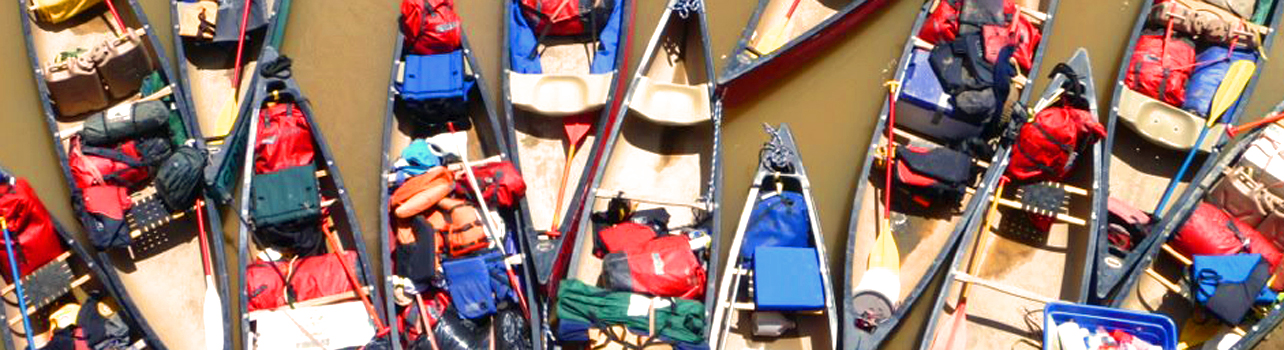 Equipment and Boats on the River