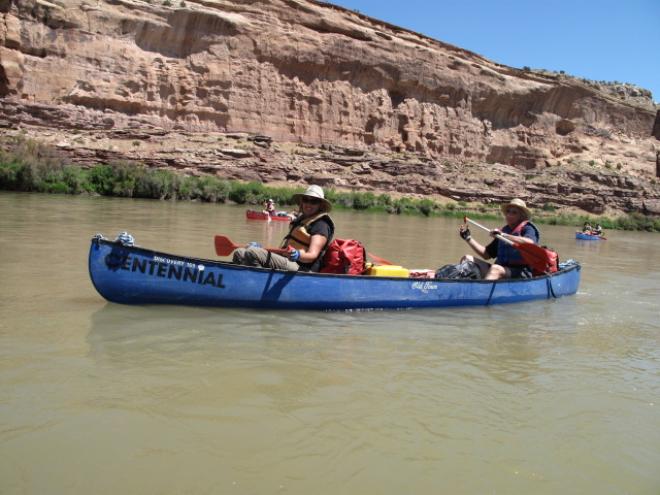 colorado river canoe trip