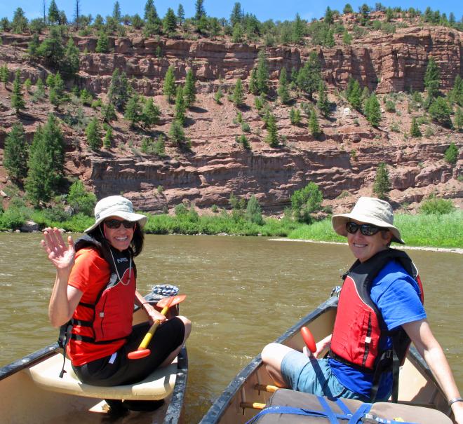 Centennial Canoe Centennial Canoe Upper Colorado River 1 Day Canoe Trip