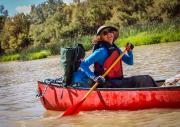 Gunnison River Canoeing: Happy Hikers