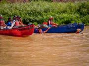 Gunnison River Canoeing: Happy Hikers