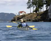 San Juan Islands, WA, Sea Kayaking: Eagles & Orcas