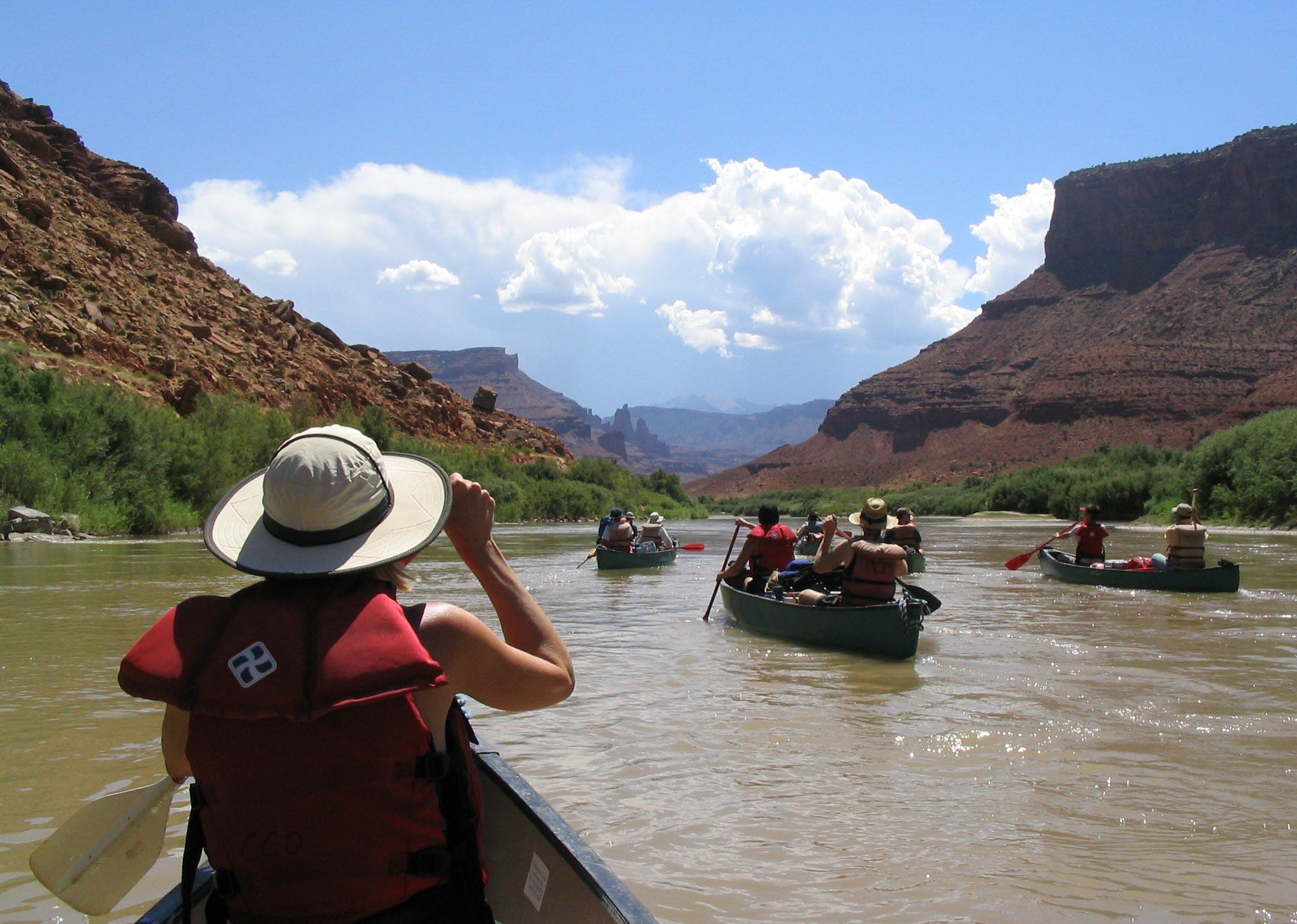 Group Canoe trips
